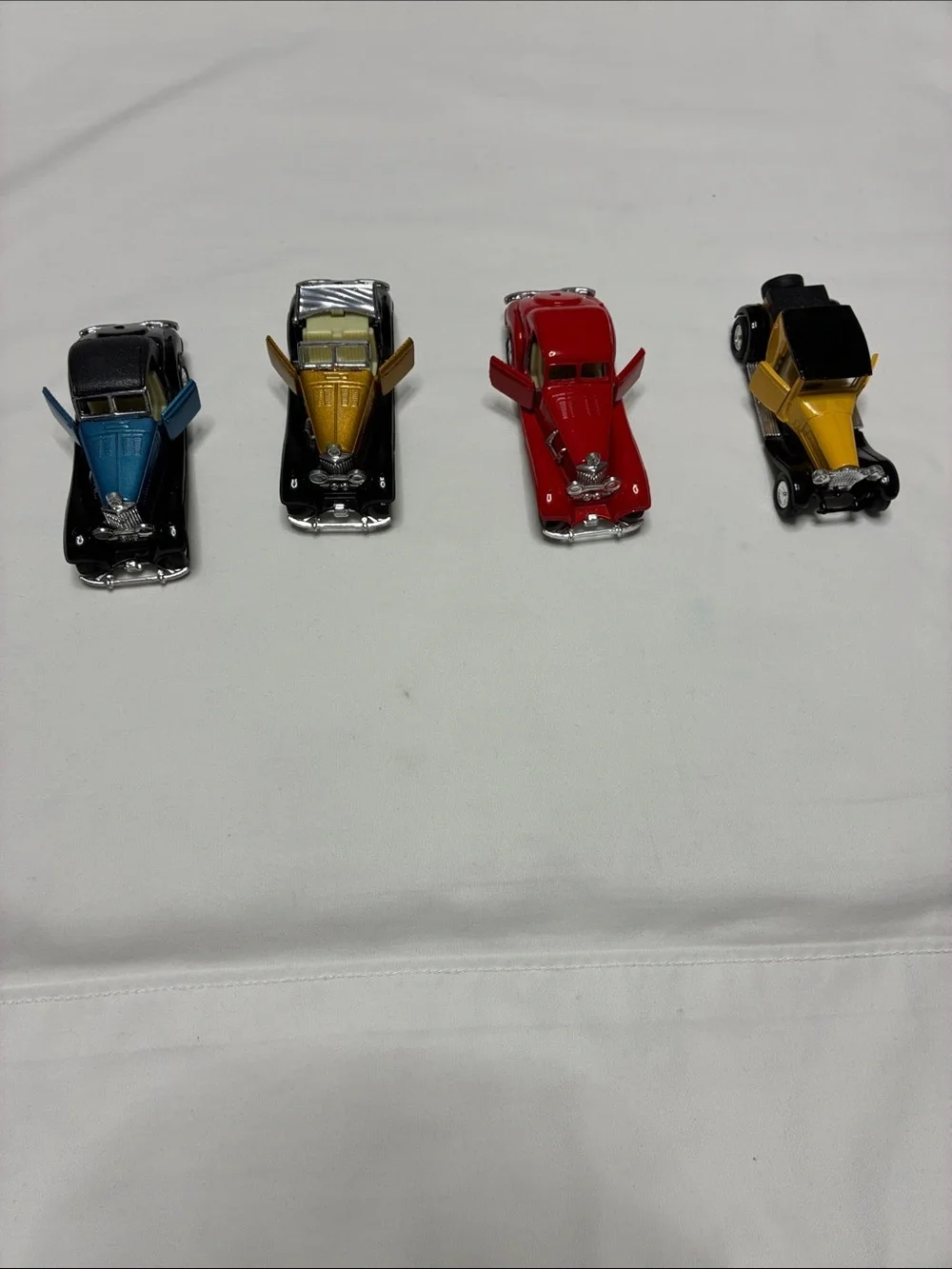 Bundle of 5 Classic Diecast Toy Roadsters and Coupes